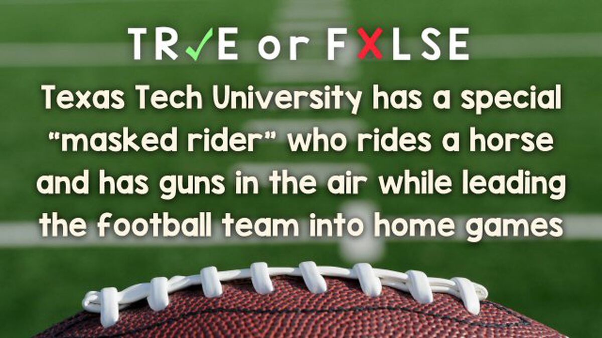 True or False: College Football Traditions image number null
